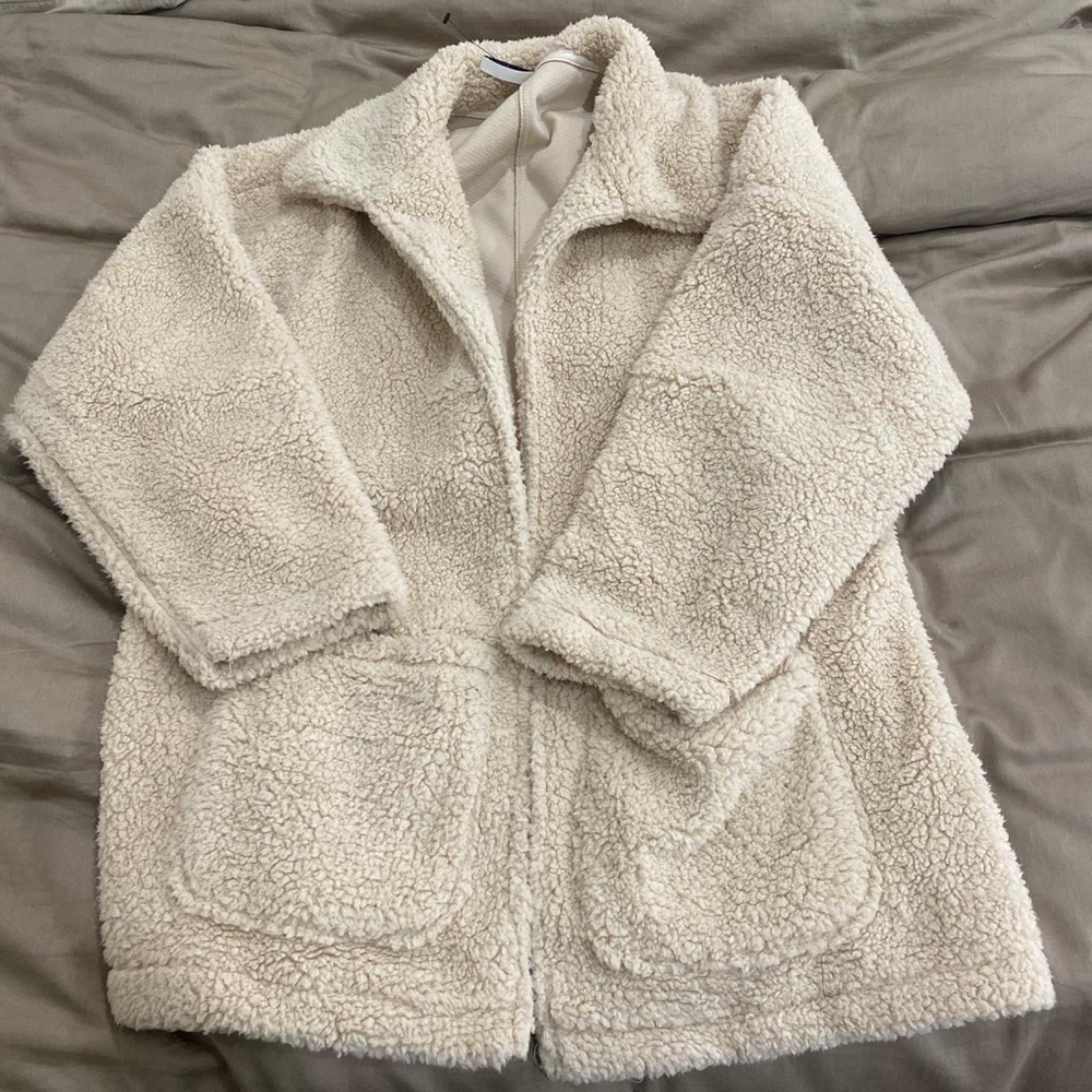 brand new, never worn teddy jacket